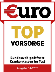 Euro Siegel 04/2026 Top Vorsorge
