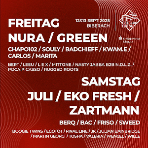 Programm Free Flow Festival 2025